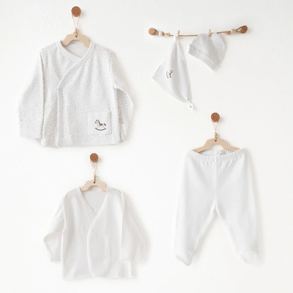 Andywawa AC26750 My Little World 5li Hastane Çıkışı White ürün görseli 1