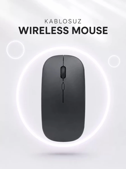 Nevamel® Profesyonel Mouse Wireless Oyuncu Faresi Bluetooth Bağlantılı ürün görseli 1