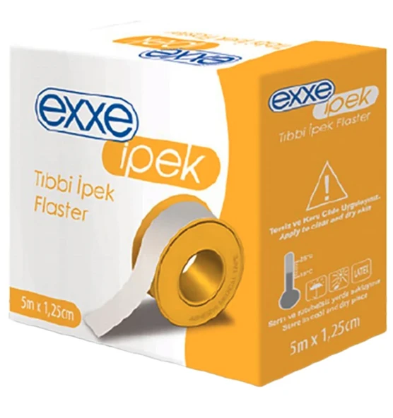 Exxe Tıbbi İpek Flaster 5 m x 1.25 cm ürün görseli 1