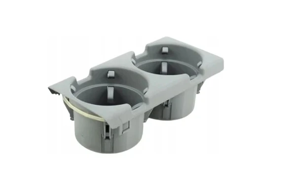 Bmw E46 318 320 325 330 1998-2006 Bardaklık Orta Konsol Gri 51168248504 ürün görseli 1