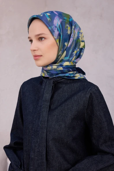 BELLİ TWİLL İPEK EŞARP 25KA4217D01 80 NOSTALJİ ürün görseli 1
