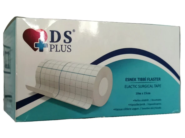 DS Plus Fix Esnek Flaster 10 m x 15 cm ürün görseli 1