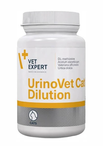 Vet Expert Urinovet İdrar Yolu Problemi Yaşayan Kediler için Destekleyici Kapsül 45 Adet ürün görseli 1
