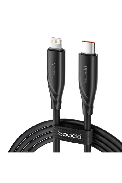 Toocki 20W Pd Type C To Lightning Ultra Hızlı Şarj Kablosu 100 cm iPhone 14,13,12,11 Pro, Max ürün görseli 1