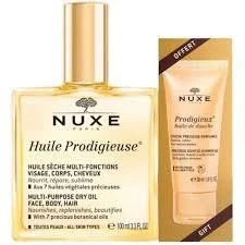 Nuxe Huile Prodigieuse Çok Amaçlı Kuru Yağ 100 ml + Prodigieux Shower Oil 30 ml ürün görseli 1