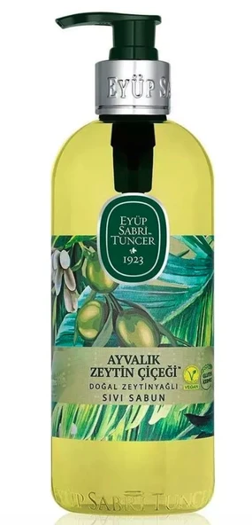 Eyüp Sabri Tuncer Ayvalık Zeytin Çiçeği Doğal Zeytinyağlı Sıvı Sabun 500 ml ürün görseli 1
