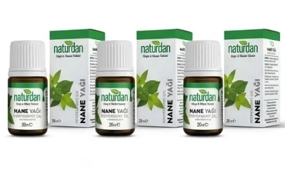 Saf(1.Kalite) Nane(Peppermint Oil) yağı 20 ml 3 lü set ürün görseli 1