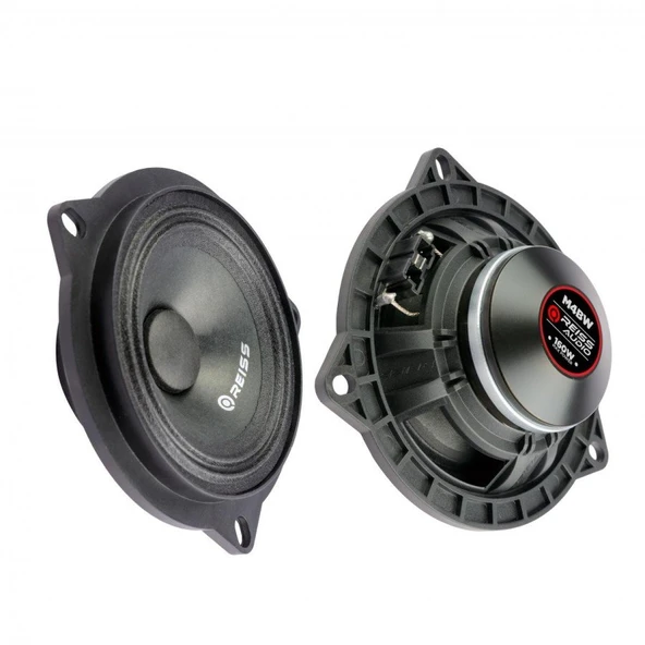 Reiss Audio RS-M4BW 10 Cm Midrange Hoparlör Neodyum Mıknatıs BMW Araçlara Uyumlu E90 F10 F20 F30 ürün görseli 1