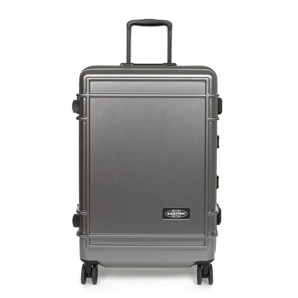 Eastpak RESIST'R CASE M BRUSHED METAL Tekerlekli Bavul EK0A5BJF4S11 ürün görseli 1