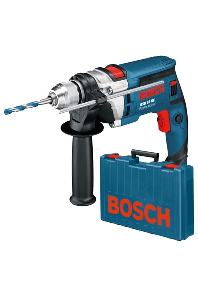BOSCH Professional GSB 16 RE Darbeli Matkap - 060114E500 ürün görseli 1