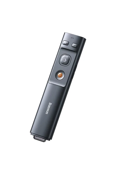 Baseus Orange Grı Dot Lazerlı Kablosuz Sunum Kumandası Acfyb-0g ürün görseli 1