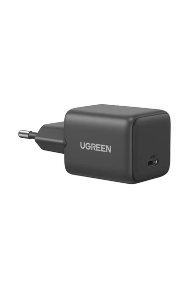 UGREEN 20W GaN Hızlı Şarj Cihazı 1 USB-C Port Gri ürün görseli 1