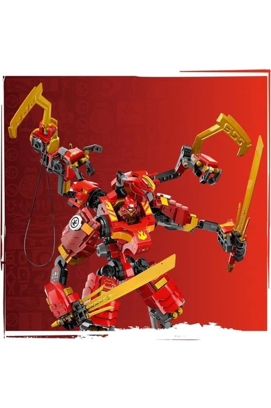 LEGO  NINJAGO Kai’nin Ninja Tırmanma Robotu 71812 - 9 Yaş ve Üzeri İçin Yapım Seti (623 Parça) ürün görseli 1