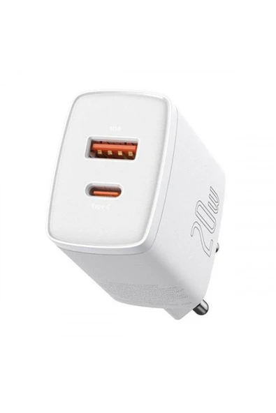 Baseus Super Hızlı 20w Usb Type-c Girişli Şarj Başlığı Qc3.0 Iphone 11 12 13 14 Pro Max Şarj Başlı ürün görseli 1