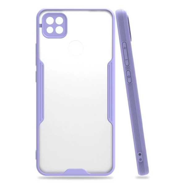 Xiaomi Redmi 9c Kılıf Platin Silikon - Lila ürün görseli 1