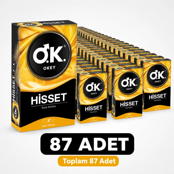 87 PAKET Okey Hisset 10'lu + KAHVE MAKİNESİ HEDİYE ürün görseli 1