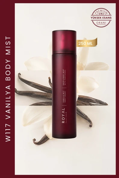 BODY MIST VANILLA W117 ürün görseli 1
