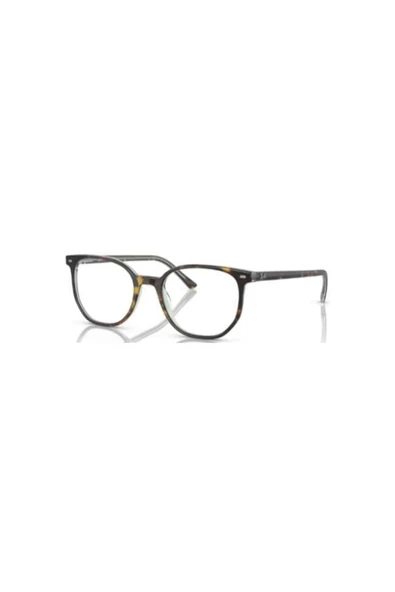 Ray-Ban Rb5397 8249 50ekt (XSMALL BEDEN) 52ekt Small Unisex Mavi Işık Korumalı Ekran Gözlüğü Yeşil Havana ürün görseli 1