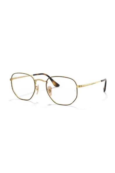 Ray-Ban Rb6448 2945 48-51-54 Ekt Premium Mavi Işık Koruma+Güneş Uv420 Anti-Refle Gözlük Altın ürün görseli 1