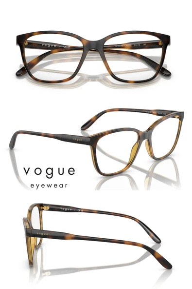Vogue MOR OPTİK VO5518 51-16-140  PREMİUM MAVİ IŞIK KORUMA + SÜRÜCÜ (ANTİFAR) TEK GÖZLÜKTE! ürün görseli 1