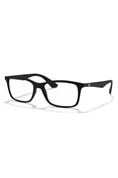 Ray-Ban Rb7047 5196 (LARGE BEDEN) Unisex Mavi Işık Korumalı Ekran Gözlüğü Mat Siyah ürün görseli 1