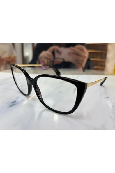 Vogue Vo5435-sı W44/11 55 Ekt Kadın Mavi Işık Ve Uv420 Güneş Korumalı Siyah ürün görseli 1