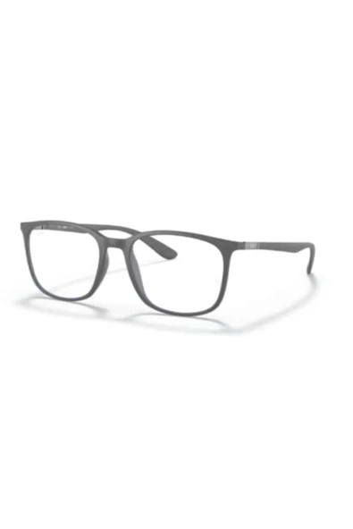 Ray-Ban Rb7199 5521 52-54 Ekt Premium Mavi Işık Korumalı Gözlük Uv420 Mat Gri ürün görseli 1