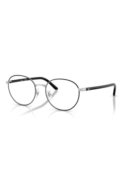 Ray-Ban Rb6538d 2861 53 Ekt (SMALL BEDEN) Unisex Mavi Işık Ve Uv420 Güneş Korumalı Gözlük Gümüş Üstüne Siyah ürün görseli 1