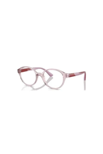 Vogue Junior Vy2025 2942 45ekt (MEDIUM BEDEN) Çocuk Mavi Işık Korumalı Ekran Gözlüğü Şeffaf Rose/sap Kırmızı ürün görseli 1