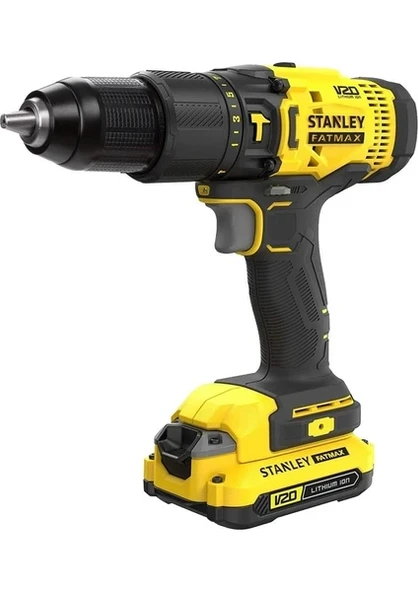 Stanley SCD718D2K 18V 2.0AH V20 Çift Akülü Darbeli Matkap Vidalama ürün görseli 1