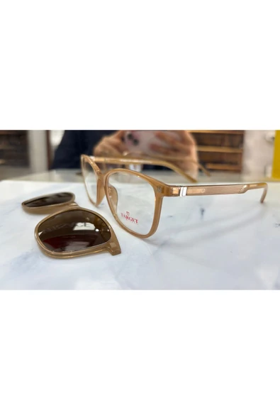 Vinaldi Plus Target Tk308 C2222 51Ekt Medium Kadın Polarize Klipsli Mavi Işık Filtreli Gözlük ürün görseli 1