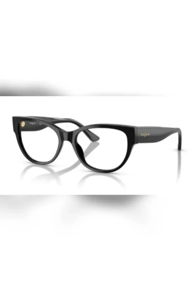Vogue Vo5604 W44 51ekt (SMALL BEDEN) Cat Eye Kadın Mavi Işık Korumalı Ekran Gözlüğü Siyah ürün görseli 1
