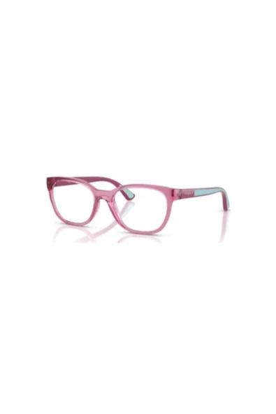 Vogue Junior Vy2033 2613 46ekt Small Çocuk Mavi Işık Korumalı Ekran Gözlüğü(Şeffaf Koyu Gül) ürün görseli 1