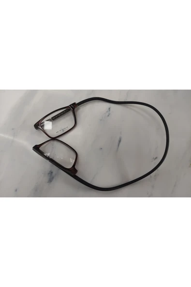 Vinaldi Vi628 Unisex Mıknatıslı Large Mavi Işık Korumalı Gözlüğü Şeffaf - Kahverengi ürün görseli 1