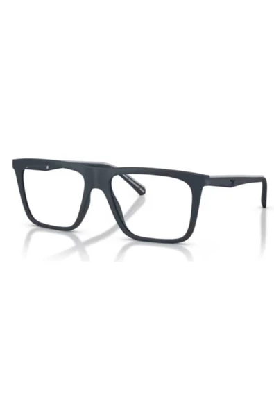 Ray-Ban Ea4258 50881w 56ekt (LARGE BEDEN) Polarize Çift Klipsli Mavi Işık Korumalı Cam Takılabilir Gözlük Mat Mavi ürün görseli 1