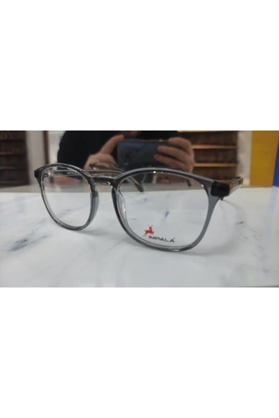 IMPALA İm5513 C.4040 50ekt Unisex Mavi Işık Korumalı Ekran Gözlüğü(Şeffaf Gri) ürün görseli 1