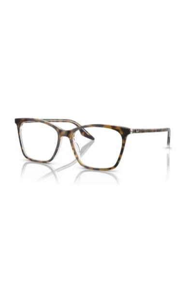 Ray-Ban Rb5422 5082 52-54 Ekt Cat Eye Kadın Mavi Işık Korumalı uv420 Anti-refle Gözlük Şeffaf Üzerine Havana ürün görseli 1