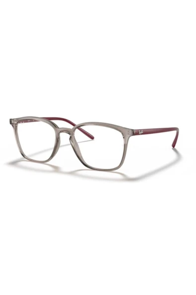 Ray-Ban Rb7185 8083 50-52 Ekt Xsmall-Small Premium Mavi Işık Uv420 Korumalı Gözlük Gri - Şeffaf ürün görseli 1