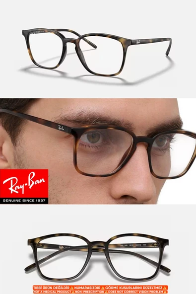 Ray-Ban RB7185 2012 50-18-145 + Premium Blue Light Protection (Drive Support) ürün görseli 1