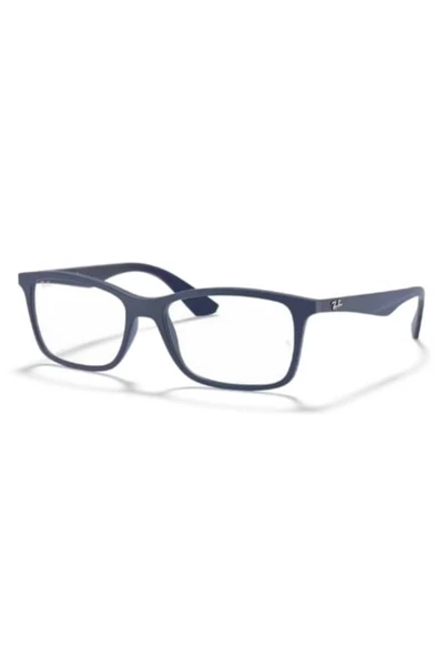 Ray-Ban Rb7047 5450 54-56 ekt sorunuz Unisex Mavi Işık Korumalı Ekran Gözlüğü Mat Mavi ürün görseli 1
