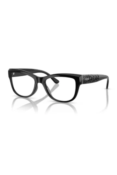 Vogue Vo5528 W44 51ekt Xsmall Beden Cat Eye Mavi Işık Koruma Uv420 Güneş Korumalı Gözlük Siyah ürün görseli 1