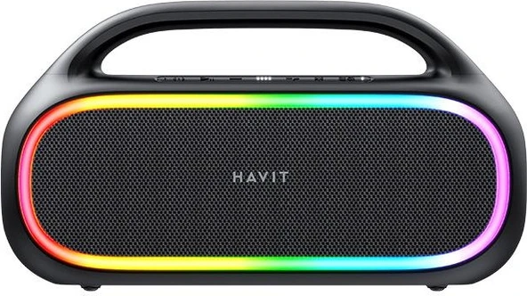 Havit SK862BT Taşınabilir RGB Bluetooth Hoparlör Siyah Renk ile Yüksek Ses Kalitesi ürün görseli 1
