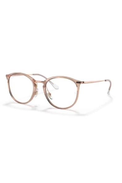 Ray-Ban Rb7140 8124 49-51 Ekt Uv420 Güneş + Premium Mavi Işık Koruma Açık Kahverengi ürün görseli 1