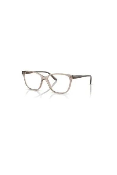 Vogue Vo5518 3181 53ekt-Xsmall Cat Eye Kadın Mavi Işık Korumalı Ekran Gözlüğü(Şeffaf Kahverengi) ürün görseli 1