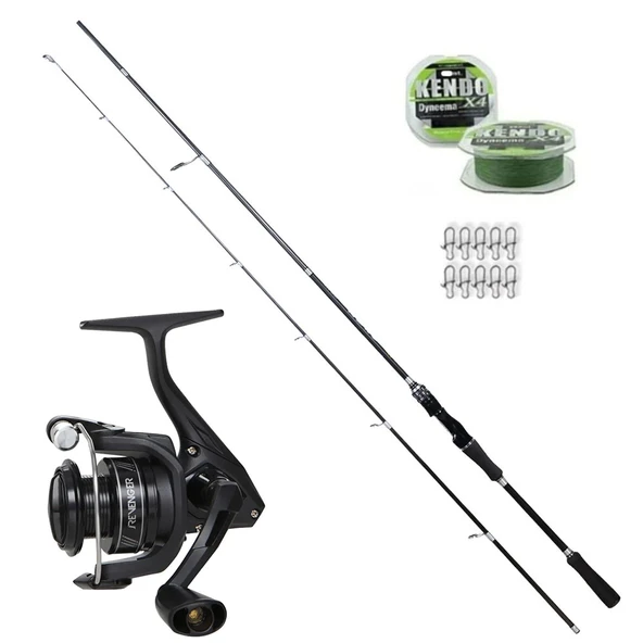 Okuma Revenger 2000 - Ryuji Aero 270cm 4-35gr Spin Olta Seti ürün görseli 1