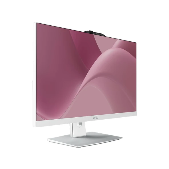 MSI Msı Modern AM242P Intel Core 5 120U Upto 5.0ghz 16GB Ddr5 1tb SSD 23.8" Fhd (1920X1080) IPS Freedos Beyaz Allınone Bilgisayar W2089XEUF03+ZETTAUSBBELLEK ürün görseli 1