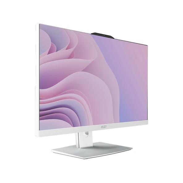 MSI Msı Modern AM242P Intel Core 7 150U Upto 5.4ghz 80GB Ddr5 4tb SSD 23.8" Fhd (1920X1080) IPS WIN11PRO Beyaz Allınone Bilgisayar W2288NEUP30+ZETTAUSBBELLEK ürün görseli 1