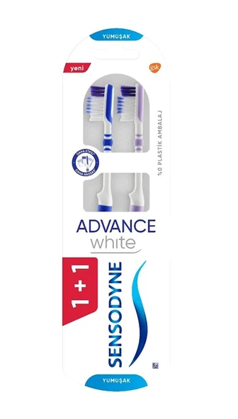 Sensodyne Advance White Diş Fırçası Yumuşak 1+1 ürün görseli 1