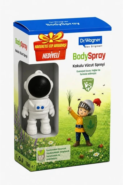 Dr. Wagner Bodyspray 100 ml Oyuncak Hediyeli - Resim 3