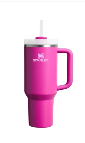 Stanley Quencher H2.O FlowState Tumbler Pipetli Termos 1.18L Fuşya ürün görseli 1